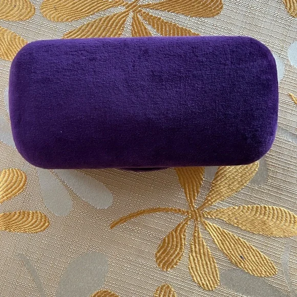 Gucci Gold and Purple Eyewear Case - Picture 4 of 5